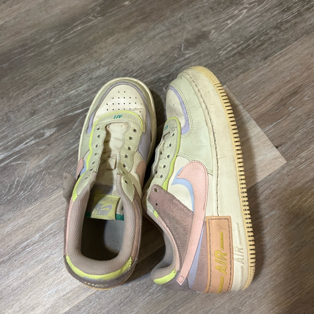 Nike Air Sneakers with Pastel Accents